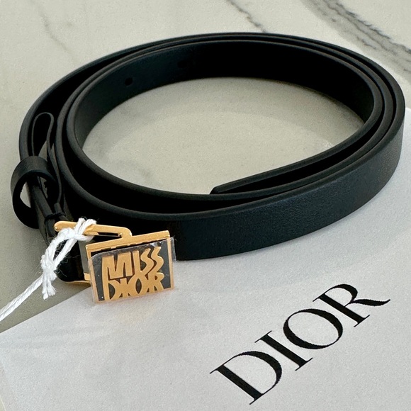 Christian Dior Miss Dior Graffiti Belt